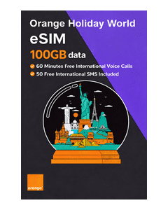 100GB Orange Holiday World eSIM