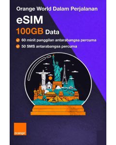 eSIM Orange Holiday World 100 GB