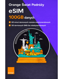 eSIM Orange Holiday World 100 GB
