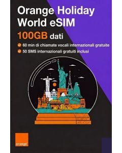 eSIM Orange Holiday World da 100 GB