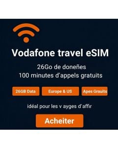eSIM Vodafone Travel XL