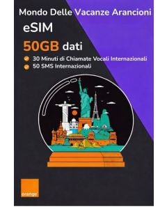 Get eSIM Holiday World 50GB – 30 Days (Active in 100+ Countries)
