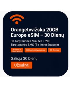orange 12GB 30days eSIM
