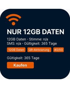 NUR 12 GB DATEN