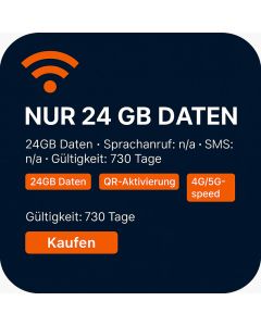 NUR 24 GB DATEN