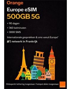Orange Holiday 500GB Europa eSIM
