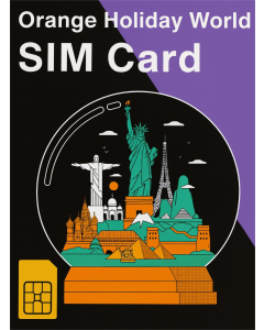 ORANGE HOLIDAY WORLD (20 GB DATA SIM CARD) 