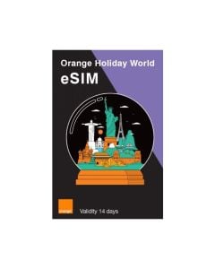Worldwide Orange Holiday eSIM for 30 Days