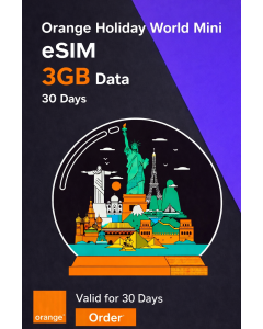 3GB Holiday World Mini eSIM