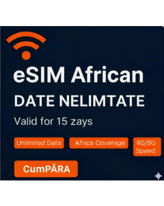eSIM Africa Top - Date Nelimitate 15 Zile