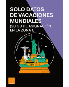 SOLO DATOS DE VACACIONES MUNDIALES (20 GB DE ASIGNACIÓN EN LA ZONA 1)