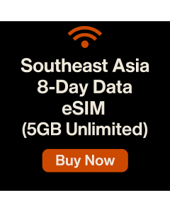 Southeast Asia 8-Day Data eSIM (5GB Unlimited)