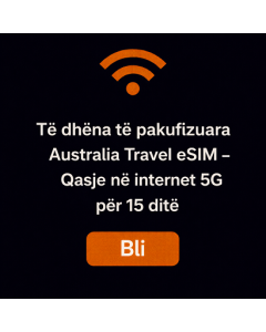Të dhëna të pakufizuara Australia Travel eSIM – Qasje në internet 5G për 15 ditë