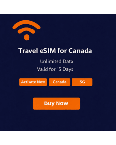 Unlimited Canada eSIM 15 days