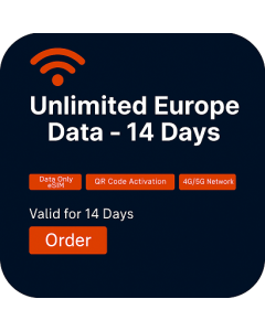 Unlimited Europe Data 14 days