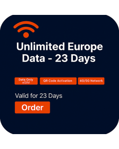 Unlimited Europe Data 23 days