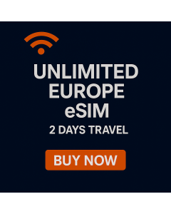 Unlimited Europe Data - 2 Days