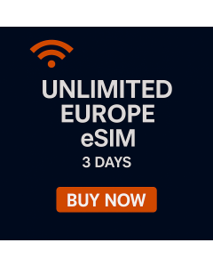 Unlimited Europe Data - 3 Days