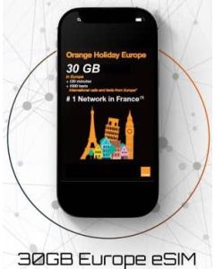 30GB EUROPA-FERIETALE OG -DATA
