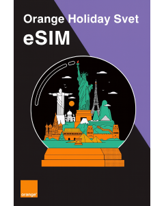 Сусветная аранжавая святочная eSIM на 30 дзён