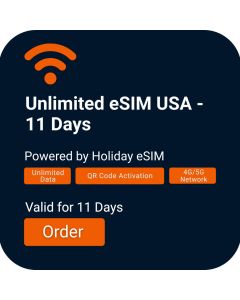 Activate 11-Days USA Unlimited Data eSIM