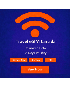 18 Days Unlimited Canada eSIM