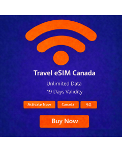 19 Days Unlimited eSIM Canada