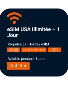 Unlimited eSIM USA - 1 Day