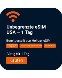 USA Unlimited Data eSIM für 1 Tag kaufen