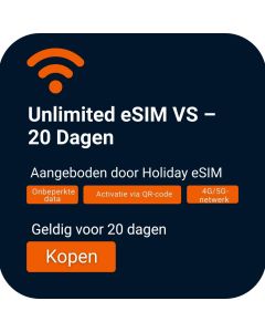 Activeer USA Onbeperkte Data eSIM voor 20 dagen reizen