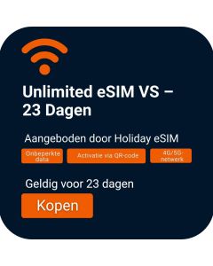 Activate USA Unlimited Data eSIM for 23 Days Travel