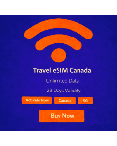 23 Days Unlimited Canada eSIM