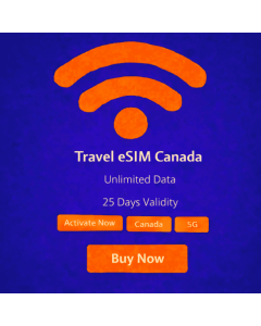25 Days Unlimited Canada eSIM