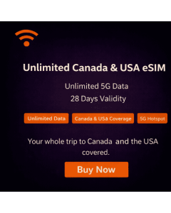 28 Days Unlimited Canada eSIM