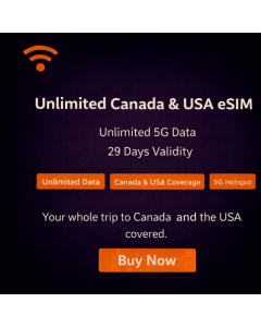 29 Days Unlimited Canada eSIM