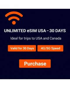 eSIM ilimitada en EE. UU. - 30 días