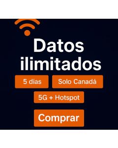 5 Days Unlimited Canada eSIM
