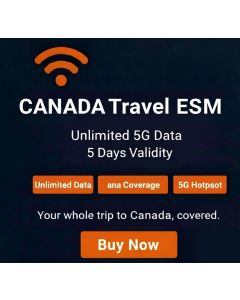 5 Days Unlimited Canada eSIM