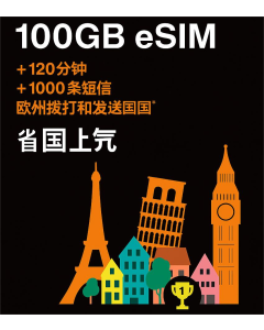 100GB Best Europe eSIM