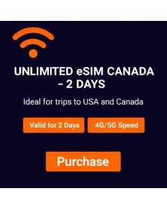 Unlimited eSIM CANADA - 2 Days