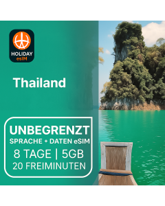 UNBEGRENZTE THAILAND 8-TAGE-DATEN-SIM 5 GB HIGH-SPEED-DATEN