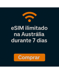 eSIM ilimitado na Austrália durante 7 dias