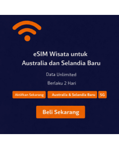 eSIM Tanpa Batas 2 Hari untuk Selandia Baru dan Australia