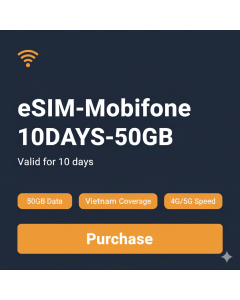 eSIM Mobifone 10Days 50GB