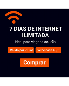 eSIM KDDI Japão válido por 7 dias