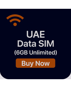 Best 30-Day UAE Network Band SIM High Speed 6GB