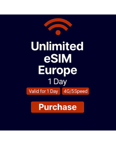 Unlimited Europe Data - 1 Day