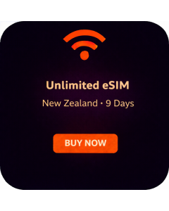 Unlimited eSIM New Zealand - 9 Days