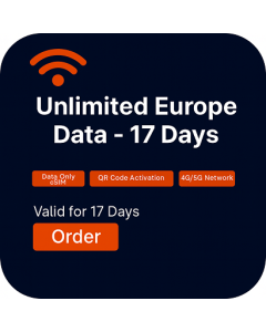 Unlimited Europe Data 17 days