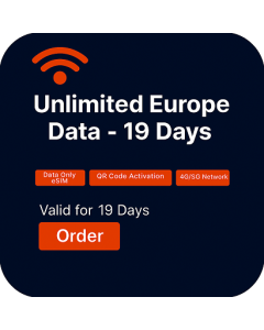 Unlimited Europe Data 19 days